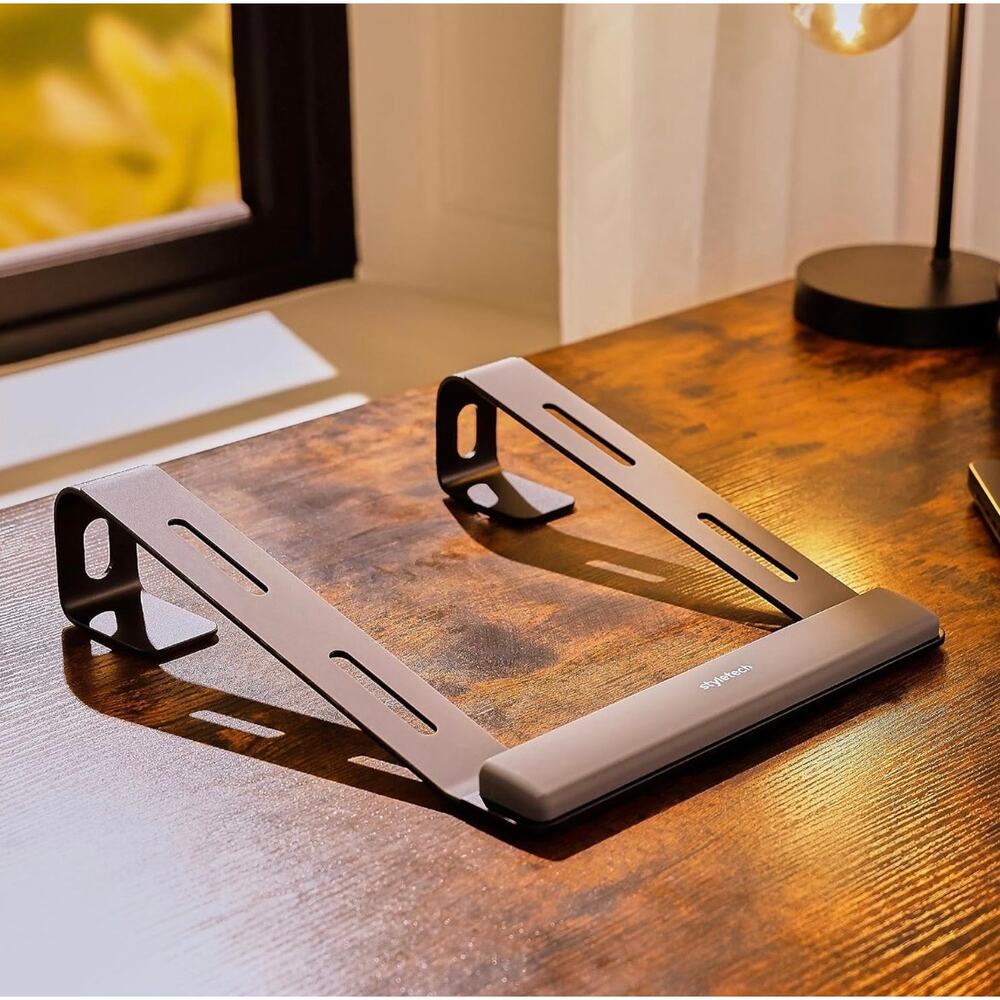 NWOB styletech Laptop Riser Stand ( Dark Grey)